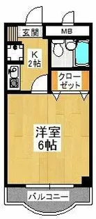 プレオール草尾【3階】の間取り