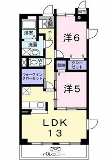 TKエレガンテ【4階】の間取り