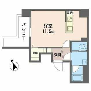 SUGAR HILLS HIGASHIYAMA【0503号室】の間取り