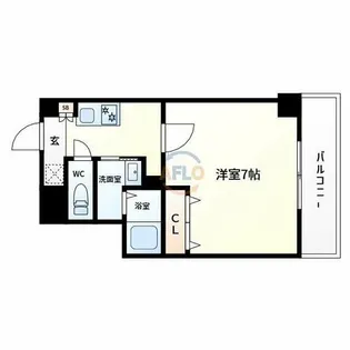 ラフォンテ中野【302号室】の間取り