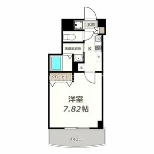 ラ・フォンテ中野【6階】の間取り
