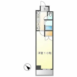 カーサ新栄【402号室】の間取り