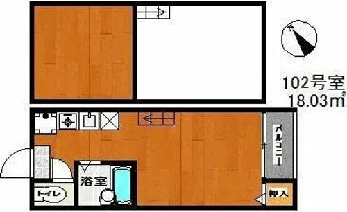 ファーストドリーム【1階】の間取り