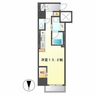 御幸レジデンス丸の内【407号室】の間取り