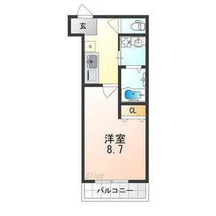 フジパレス助松町Ⅰ番館【2階】の間取り