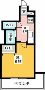 LUMINOUS TSURUMAKOEN【3階】の間取り