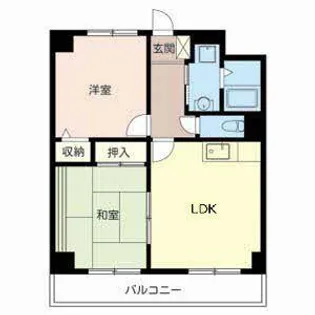 東幸ハウス【0403号室】の間取り