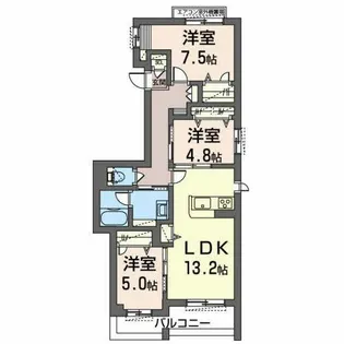ShaMaison Felicia【0301号室】の間取り