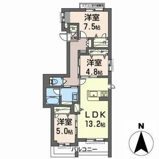 ShaMaison Felicia【0301号室】の間取り