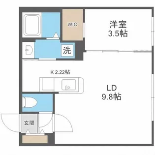 La Casa del Sole【4階】の間取り