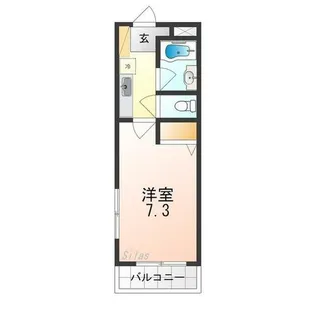 コンフォール【2階】の間取り