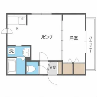 アンジュール【2階】の間取り