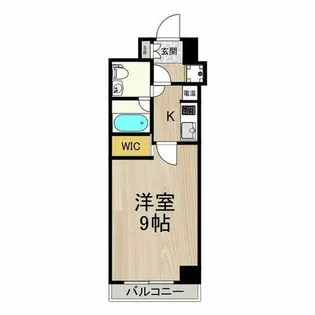 インプルーブ三宮イースト【5階】の間取り