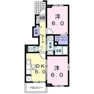 サンフラワー【1階】の間取り