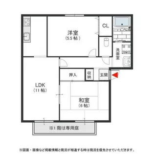 クィーンズ ヒル G【2階】の間取り