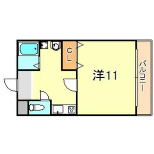 エクセルまつたに【2階】の間取り