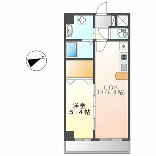 マイアトリア栄【5階】の間取り