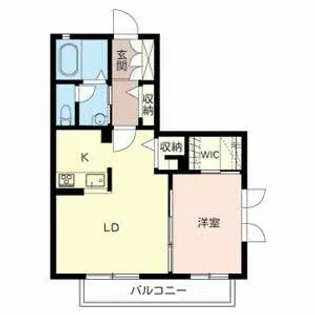 メゾン ドゥ ルポ【2201号室】の間取り