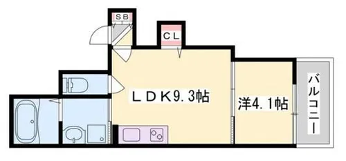 F asecia caph【2階】の間取り