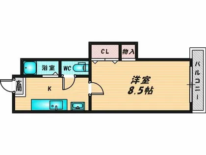 サンライトコーポ【2階】の間取り