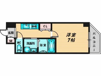 FELIZ GALAXY【8階】の間取り