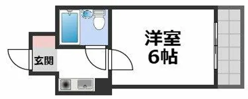 グレース日本橋【2階】の間取り