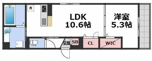 レクタス【2階】の間取り