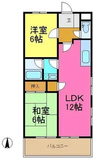 エクセルメゾン本山【502号室】の間取り