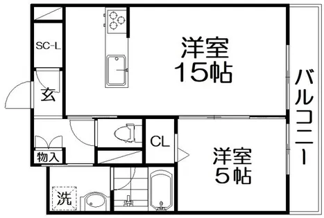 ShaMaisonSoleil【1階】の間取り