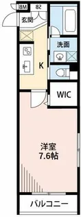 リシェス岡崎駅前【105号室】の間取り