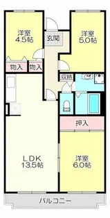 MⅢ TAKAI【2階】の間取り
