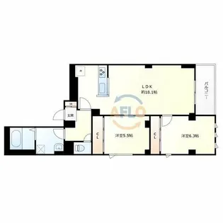 RAPPORT【2階】の間取り