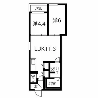 ktec1【1階】の間取り