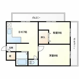 ファイブメゾン慕絵樹【3階】の間取り