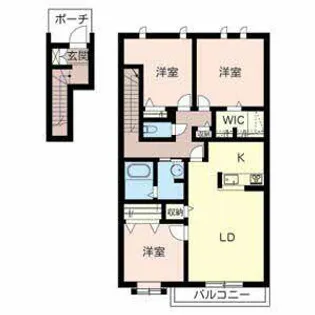 シャーメゾン・グランエスト【0201号室】の間取り