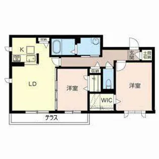 プレシャス ガーデンズ【0106号室】の間取り