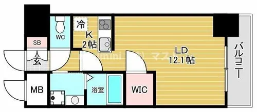 TKM KOHAMA【6階】の間取り