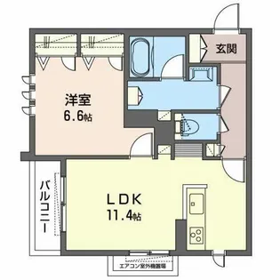 シャーメゾンひらかた【0303号室】の間取り