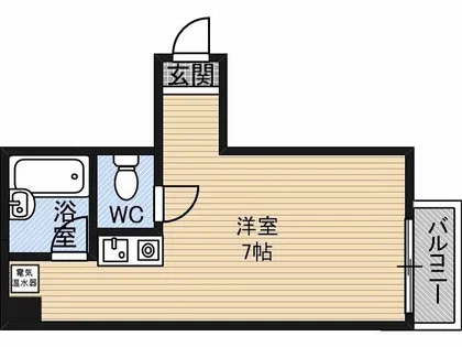 レジデンス堀江【506号室】の間取り