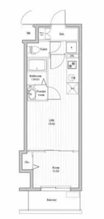 Mv.ms大阪新加美【7階】の間取り