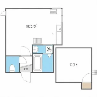 ファーミントンアベニュー【1階】の間取り