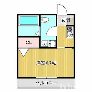 サンクラッソ茨木駅前【1階】の間取り