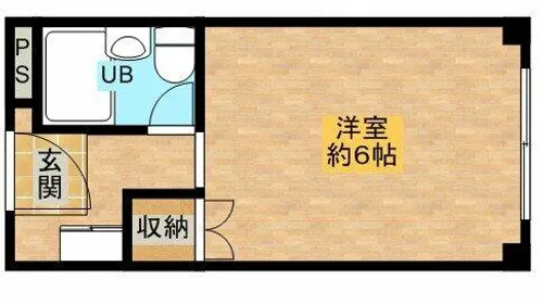 メゾンモアー【2階】の間取り