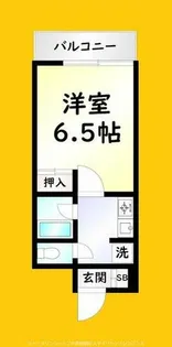 ギャラン工大駅前【4階】の間取り