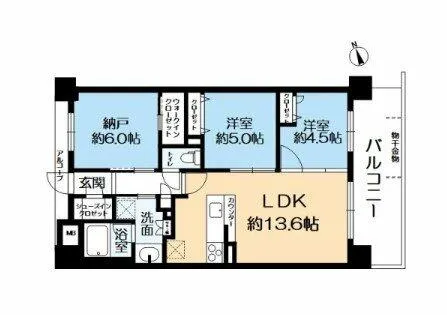 プレサンスロジェ伏見【2階】の間取り