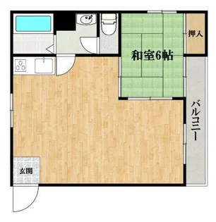ビジタル高津【2階】の間取り