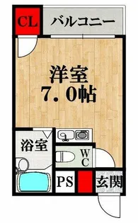吉川マンション【6階】の間取り