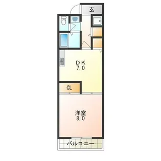 ニドムコート【3階】の間取り