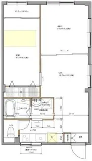 オーナーズマンション南巽【2階】の間取り