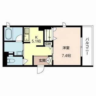 ノース・アルカディアII【3階】の間取り